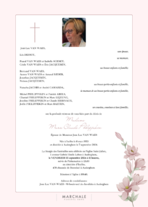 funérailles Auderghem